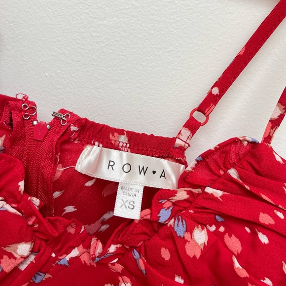 Row A Shirred Bustier Bodice Sundress - Picture 5 of 8